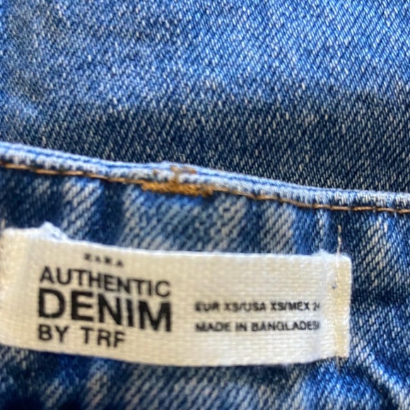 TRAFALUC AUTHENTIC DENIM SKIRT - Picture 4 of 6
